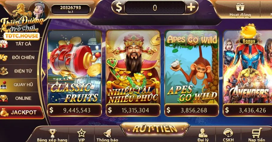 Hoàn trả mỗi ngày tại 68wim tải game
